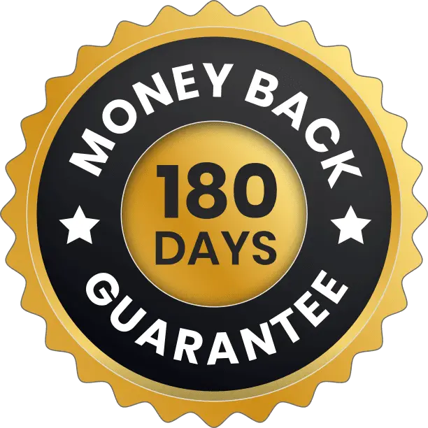 leanflux 180 days money back Guarantee